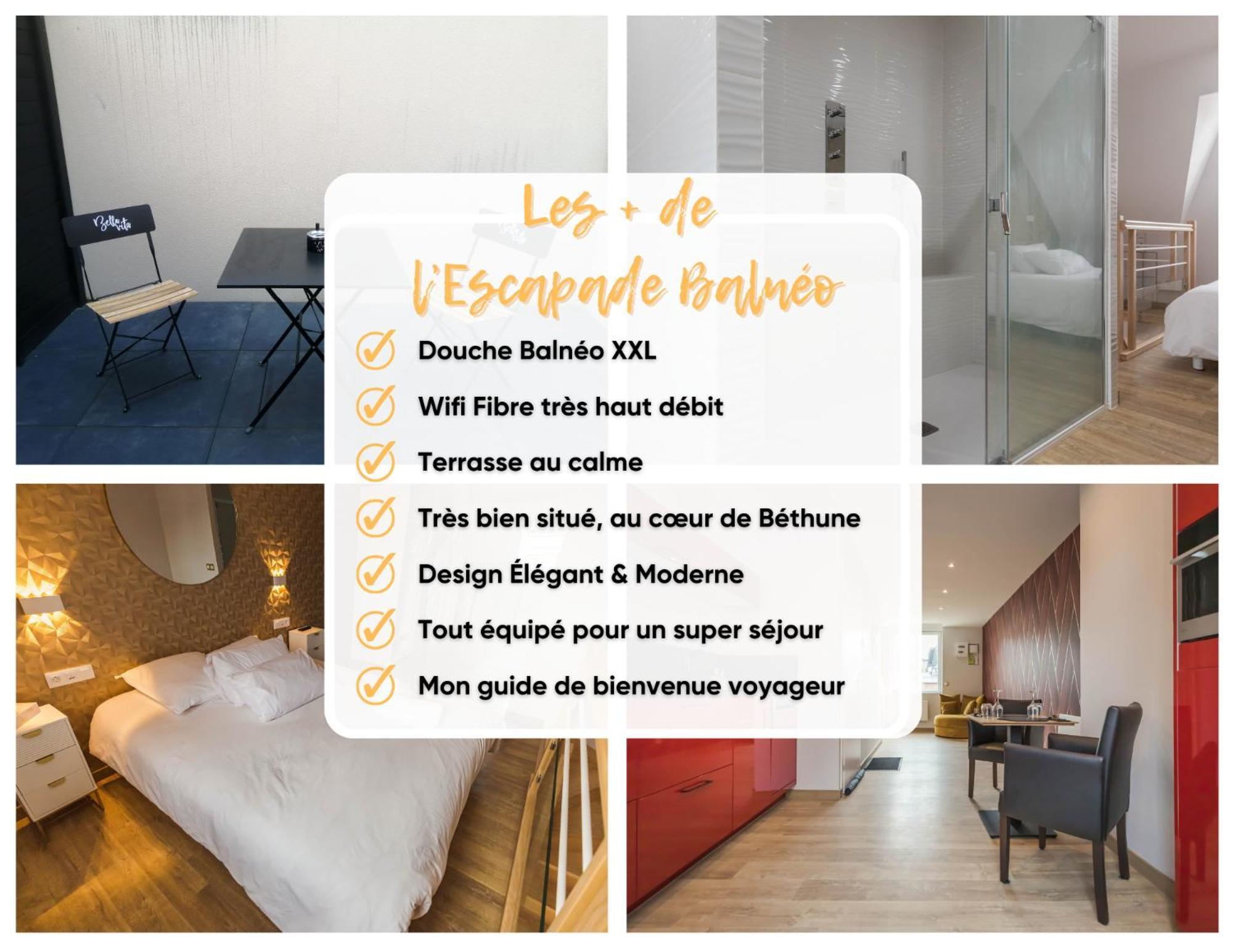 L'Escapade Balneo Apartment Bethune Luaran gambar